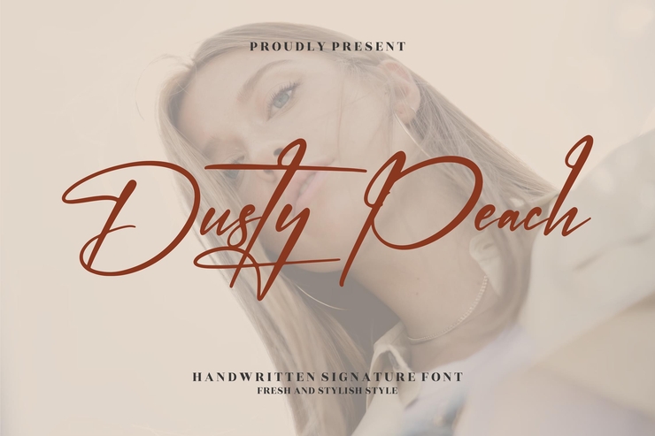 Dusty Peach字体 7