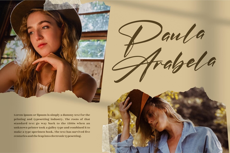 Patrena Rolane字体 3