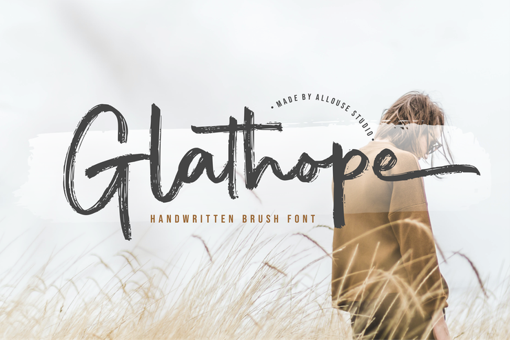 Glathope字体 3