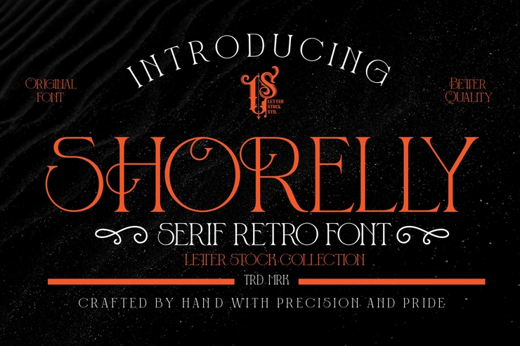 Shorelly字体 5