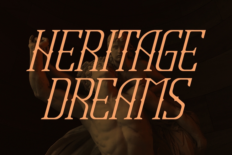 HERITAGE DREAMS字体 2