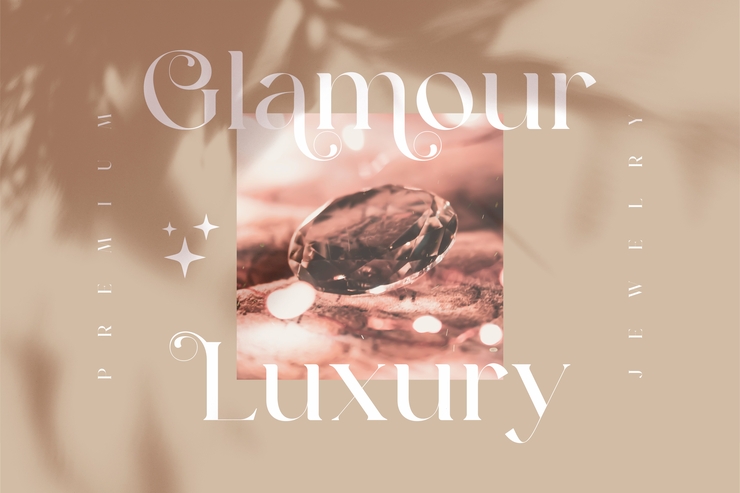 Glamour Karlina字体 9