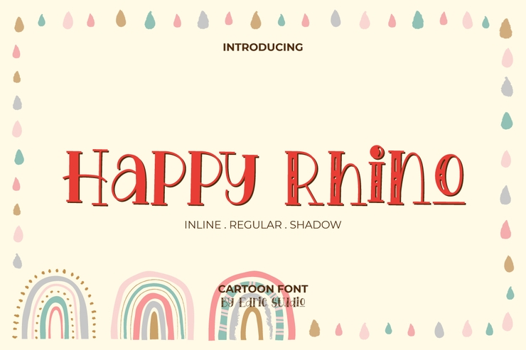 Happy Rhino字体 6