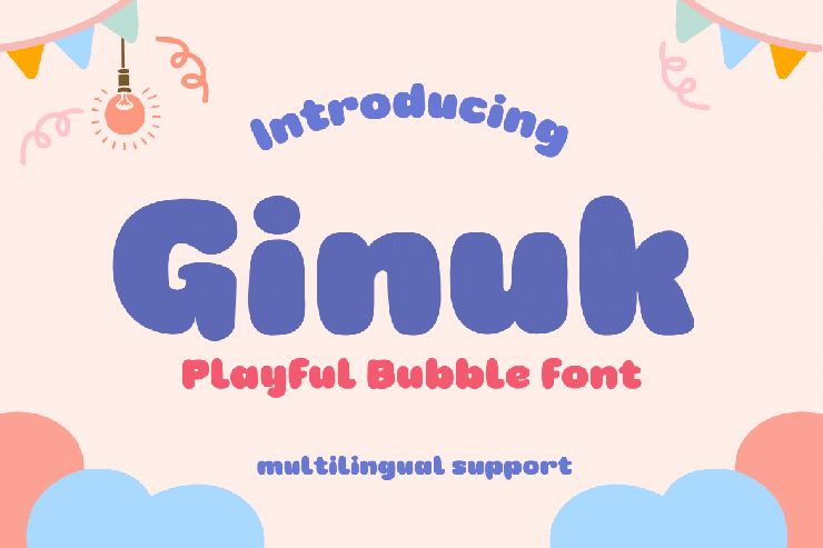 Ginuk字体 5