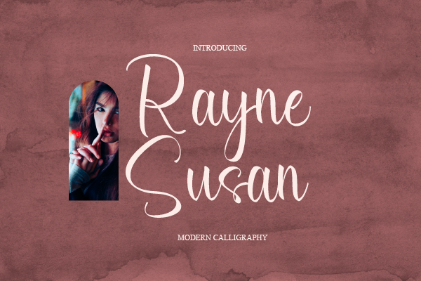 Rayne Susan字体 3