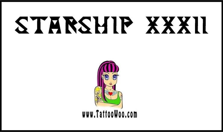 Starship 32字体 1