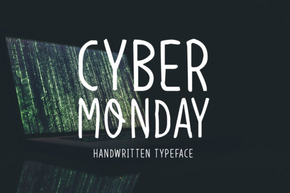 Cyber Monday字体 1