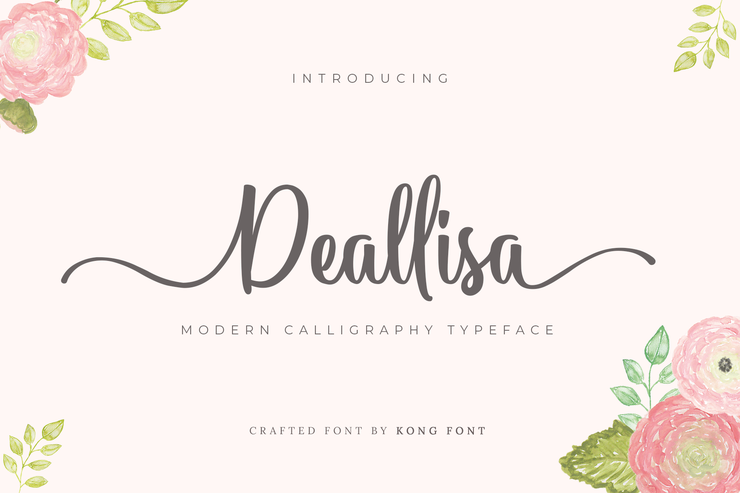 Deallisa字体 1