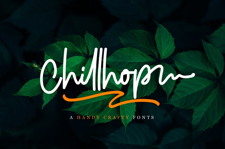 Chillhop字体 1