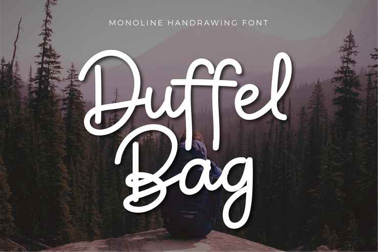 Duffel Bag字体 1