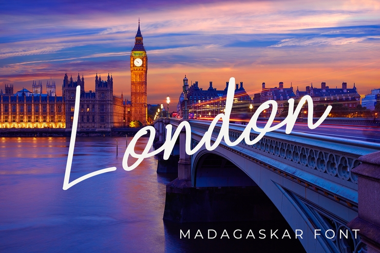 Madagaskar字体 7