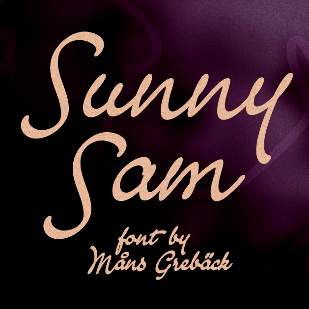 Sunny Sam字体 3