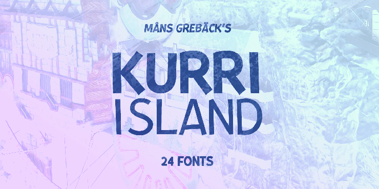 Kurri Island字体 6