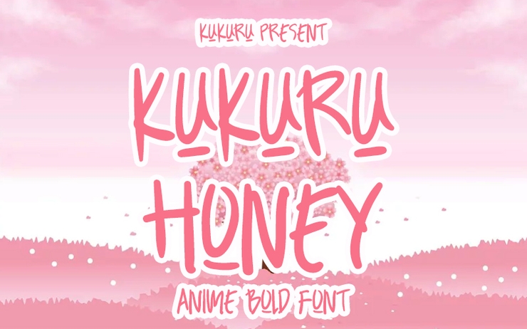 KUKURU HONEY字体 1