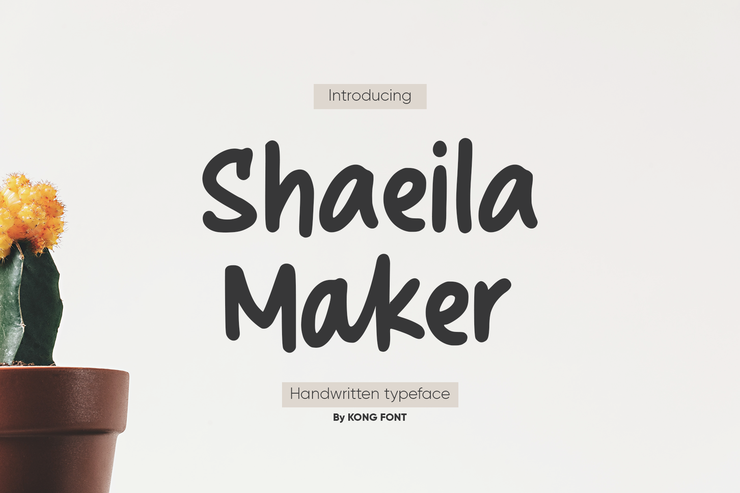 Shaeila Maker字体 1