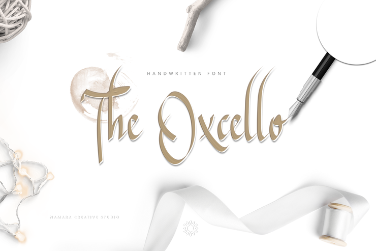 The Oxcello字体 2