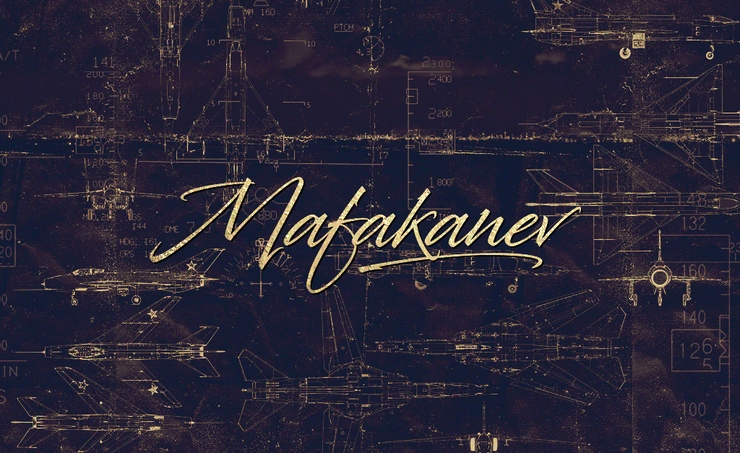 Mafakanev字体 1