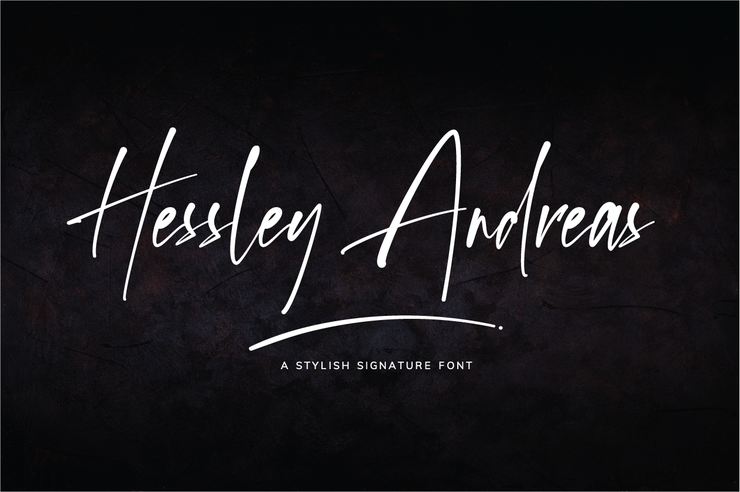 Hessley Andreas字体 1