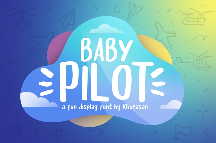 Baby Pilot字体 1