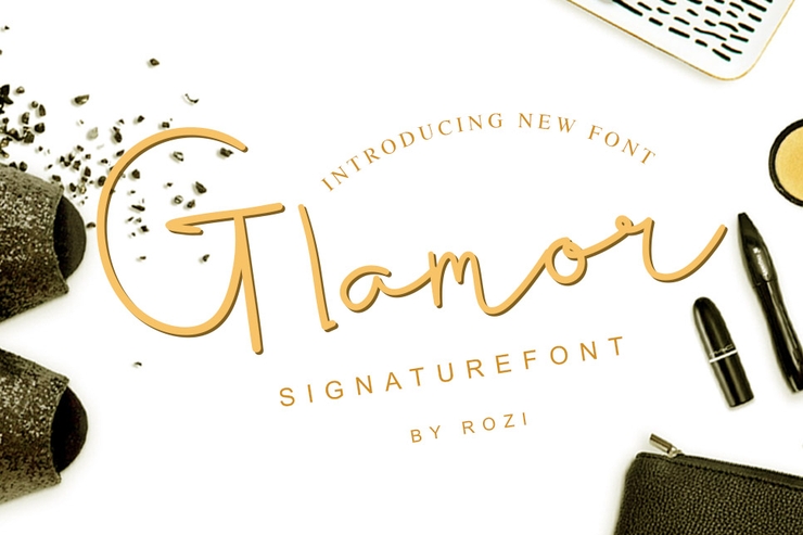 Glamor Signature字体 2