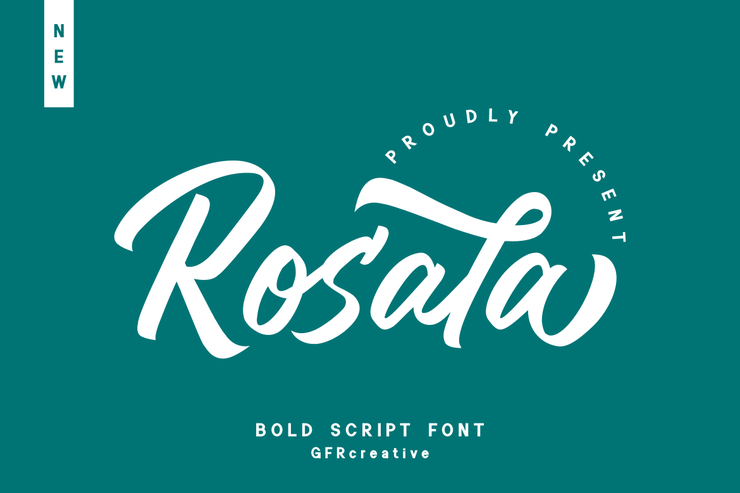 Rosala字体 5