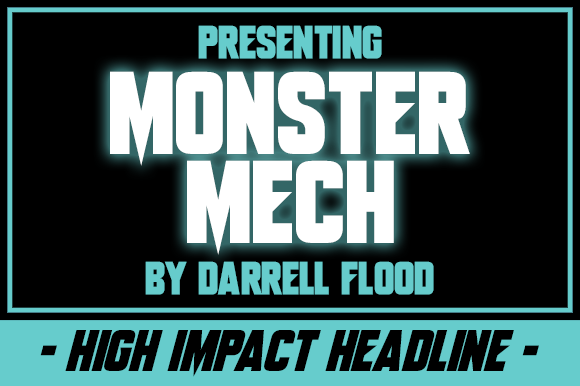 Monster Mech字体 1