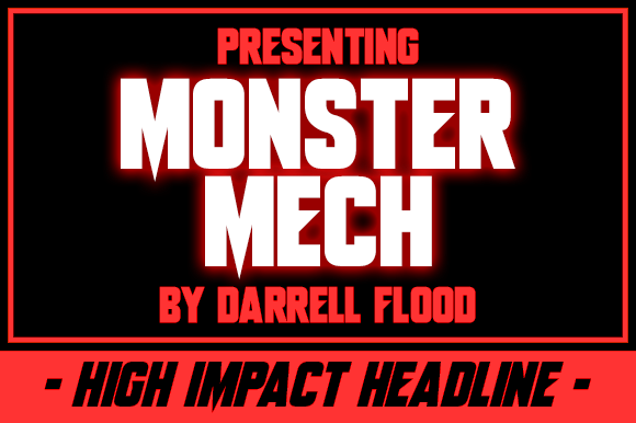 Monster Mech字体 2
