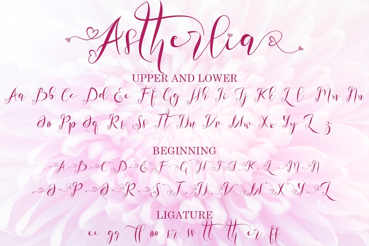 Astherlia字体 2