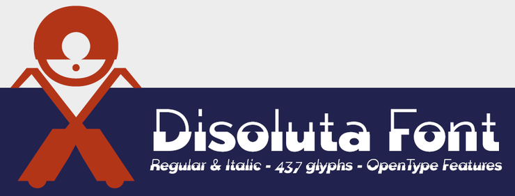 Disoluta字体 1