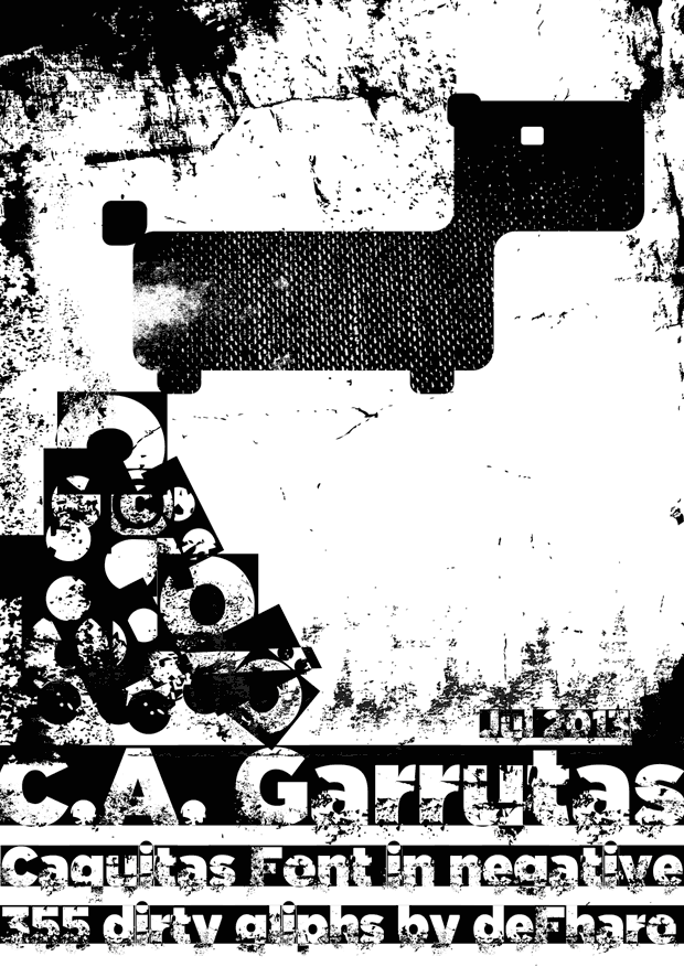 C.A. Garrutas字体 1