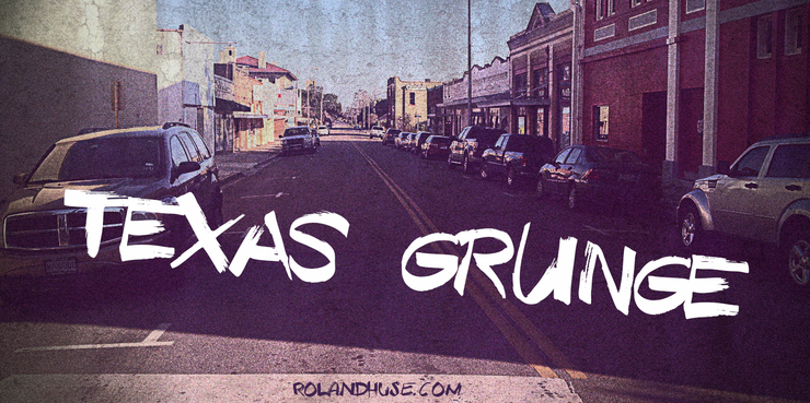 Texas Grunge Demo字体 1