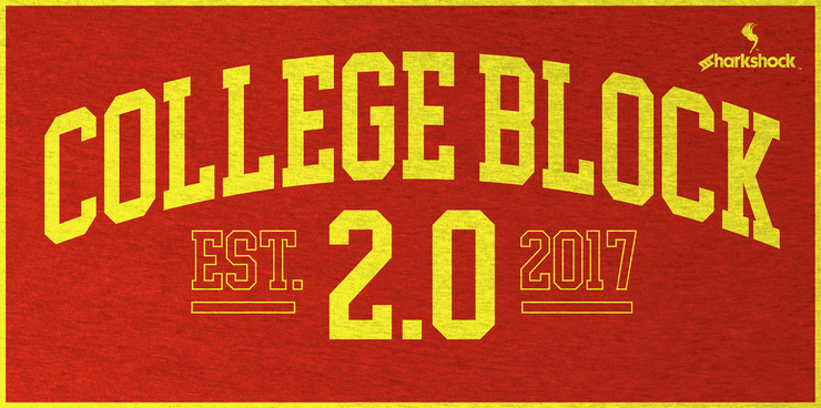 College Block 2.0字体 1