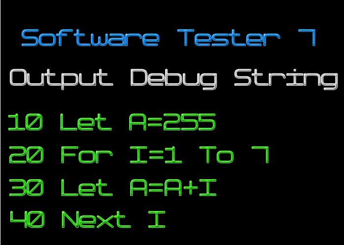 Software Tester 7字体 1