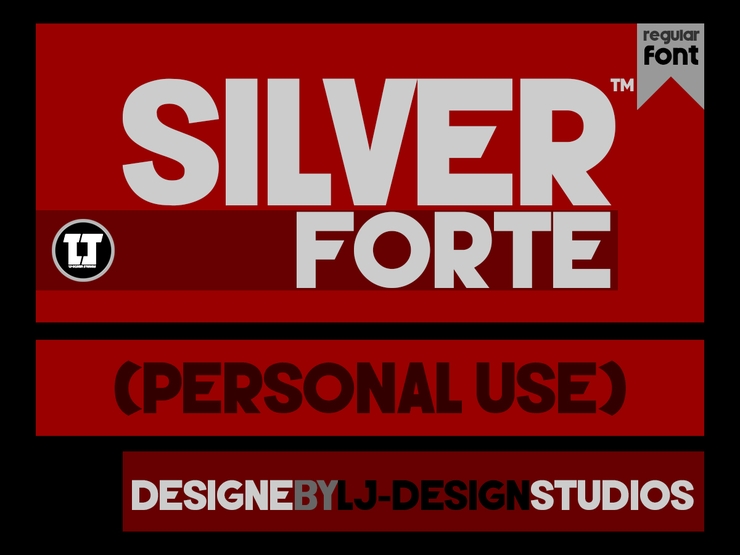 Silver Forte字体 2