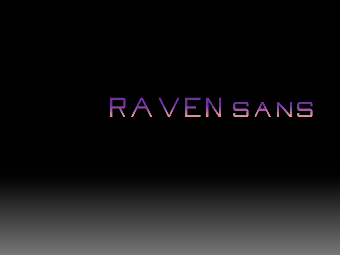 Raven Sans NBP字体 1