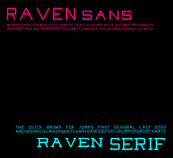 Raven Sans NBP字体 2