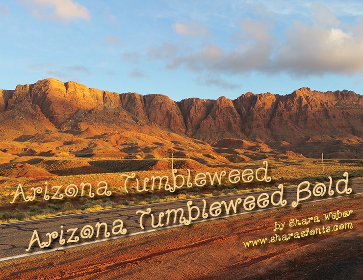 Arizona Tumbleweed字体 1