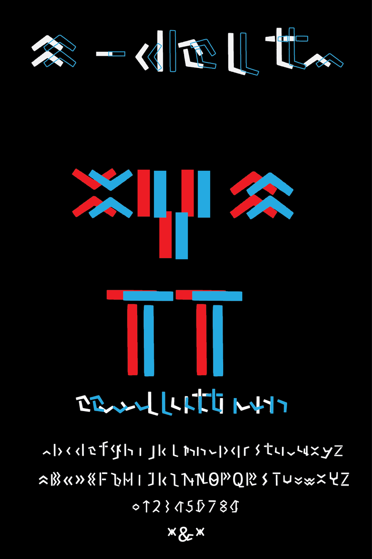 A - delta字体 1