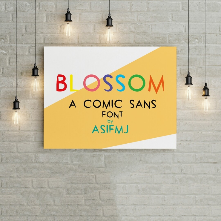 Blossom字体 1