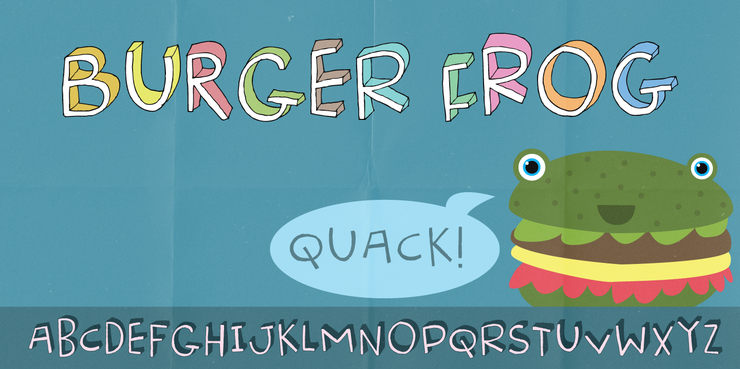 Burger Frog DEMO字体 2