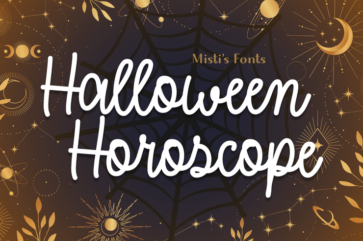 Halloween Horoscope字体 5