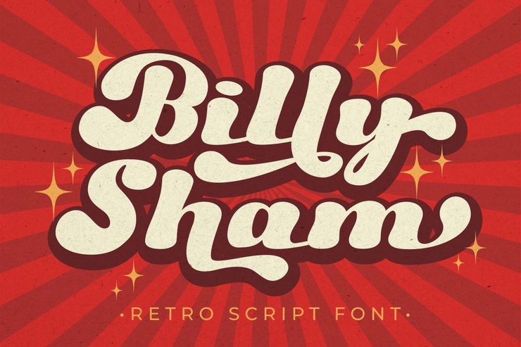 Billy Sham字体 1