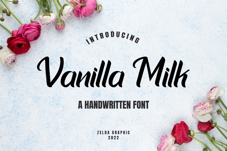 Vanilla Milk字体 6