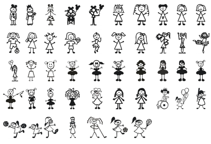 Girl Characters字体 1