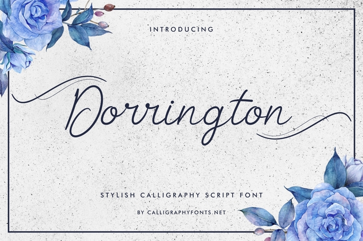 Dorrington字体 1