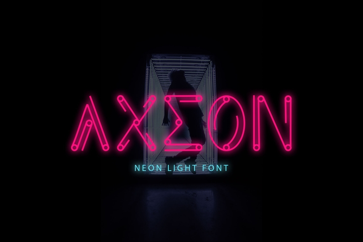 Axeon字体 3