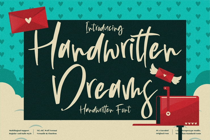 Handwritten Dreams字体 2