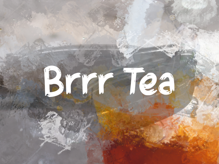 b Brrr Tea字体 1