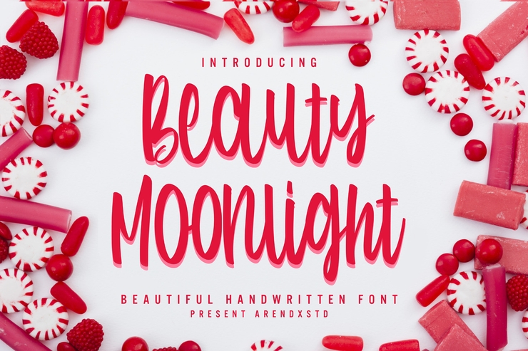 Beauty Moonlight字体 4