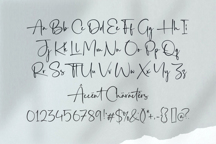Acardia字体 7